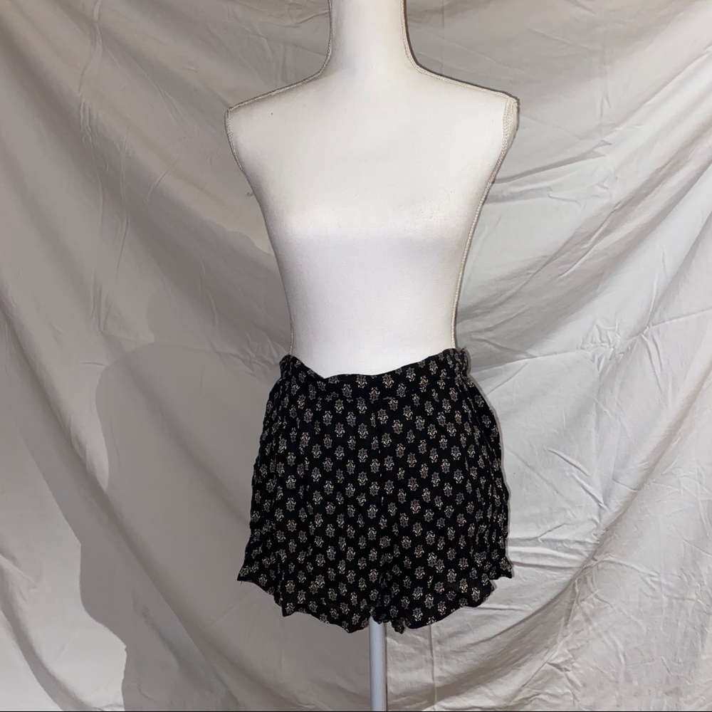 High waisted flowy shorts